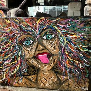 Bliss, COVID-19 goddess series. 16’18